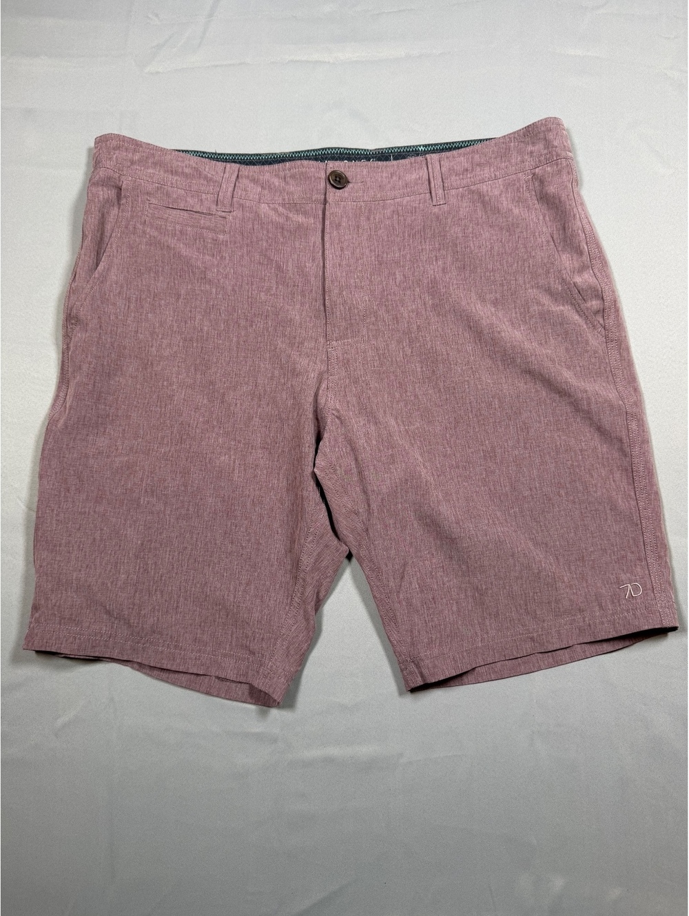 7 Diamonds Pink Shorts Mens 34